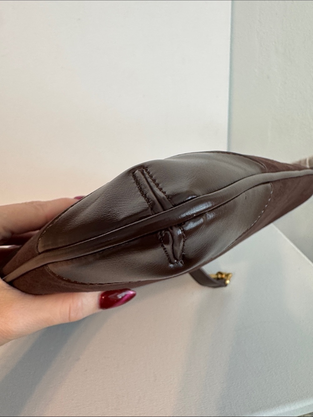 Urban Revivo Shoulder Hobo Bag Piston Clasp - Picture 6 of 7
